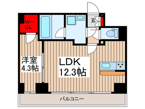 ミルーナヒルズ柏(602)の物件間取画像